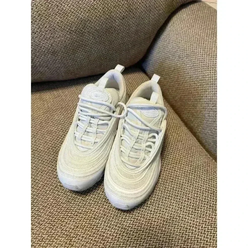 Size 6 Nike Air Max 97 Silver White - Picture 4 of 8